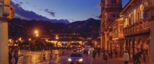 Cusco hermoso de noche