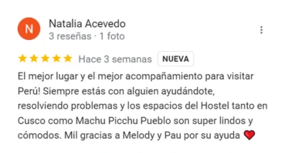 Tours o Paquetes turísticos a Cusco, Machupicchu, Valle Sagrado Reseñas Travel Agency 06