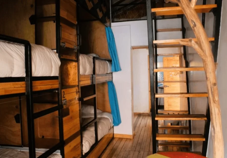 Blue Room - Habitación Compartida 8 camas - Hospedaje Cusco Supertramo Cusco Hostel