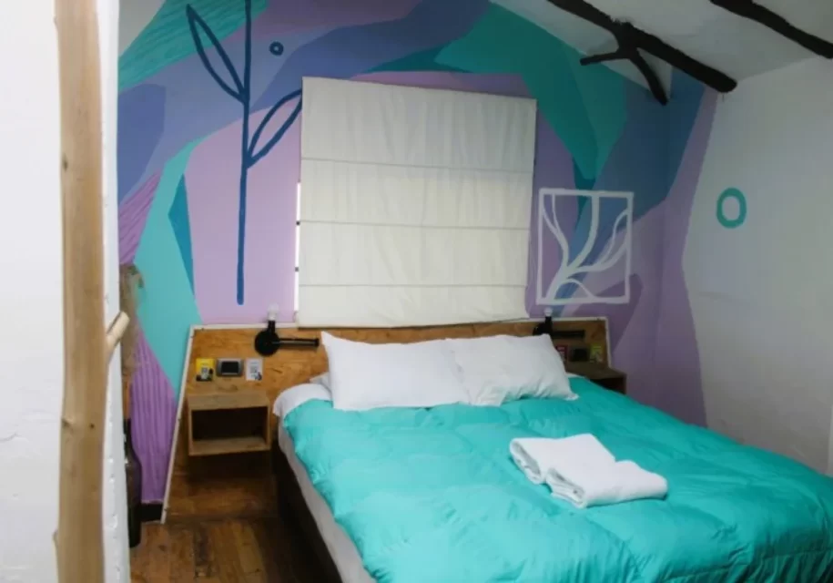 Torquoise Room - Habitación Compartida 8 camas - Hospedaje Cusco Supertramo Cusco Hostel